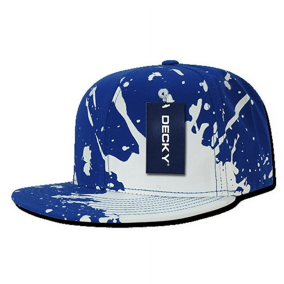 DECKY 100% Cotton Structured Snapback Baseball Caps Cap Hats For Men Women Royal