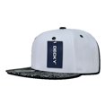thumbnail image 1 of DECKY Bandana Snapback Two Tone Flat Bill Hats Hat Caps Cap For Men Women White/Black, 1 of 1
