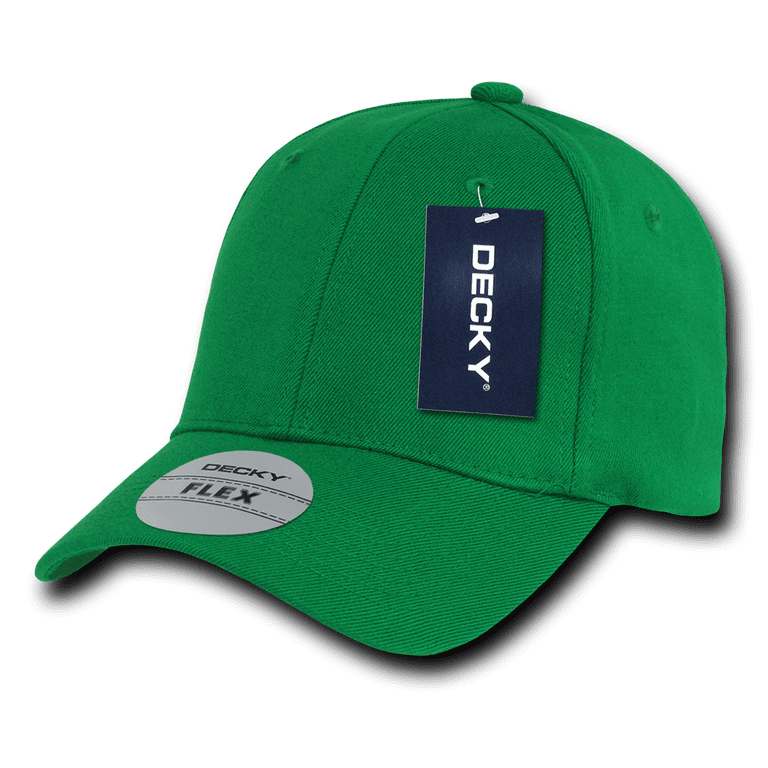 DECKY FITALL FLEX FITTED BASEBALL HAT HATS CAPS CAP 6 PANELS  display picture 3