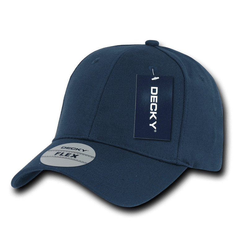DECKY FITALL FLEX FITTED BASEBALL HAT HATS CAPS CAP PANELS For