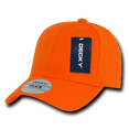 thumbnail image 1 of DECKY FITALL FLEX FITTED BASEBALL HAT HATS CAPS CAP 6 PANELS For Men Women Orange, 1 of 2