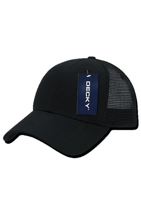 Low Crown Mesh Pre Curved Bill Baseball Caps Hats Cap Hat For Men Women Black/Black