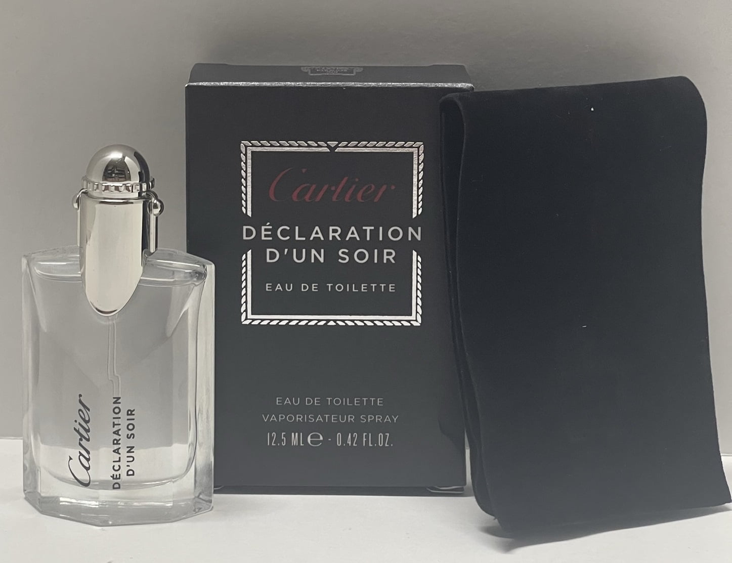 DECLARATION D UN SOIR Cartier 0.42 oz 12.5 ml EDT Men Travel Size Spray