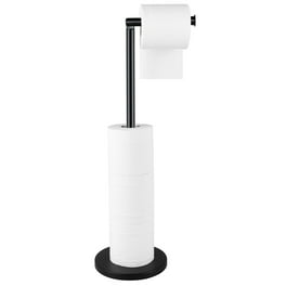 AOJEZOR Toilet Paper Holder Stand ：Bathroom Storage Cabinet for