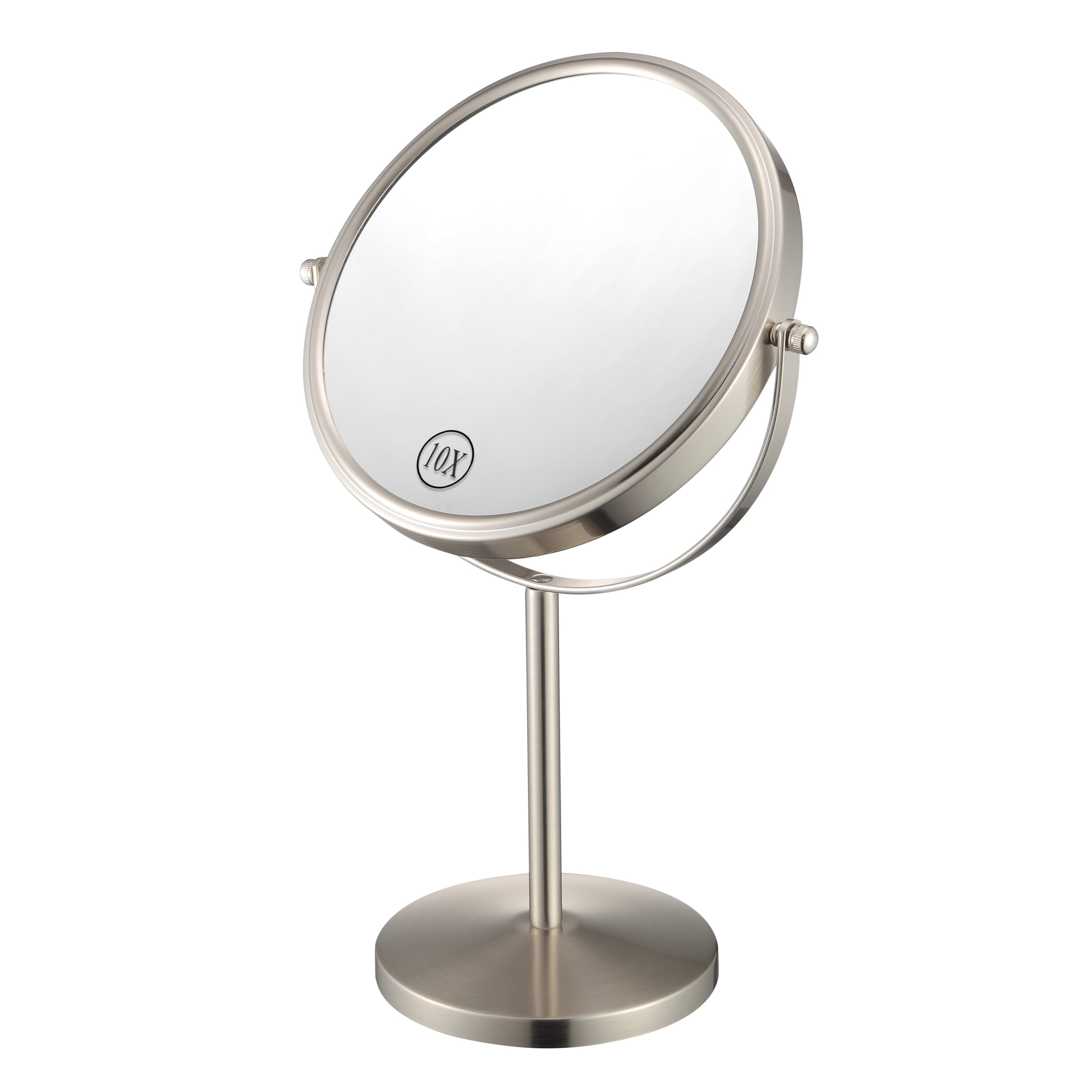 Double sided makeup cheap mirror with magnification