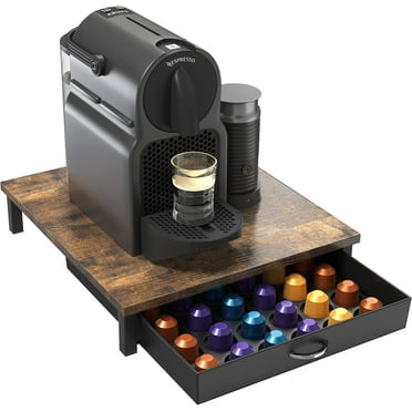 DECOBROS NESPRESSO ORIGINALLINE DRAWER, RUSTIC BROWN
