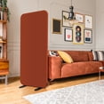thumbnail image 1 of DECOLAB Freestanding Room Screen Partition, Portable Wall Dividers for Home, Education, Office, 29"x65", Sunrise, 1 of 8