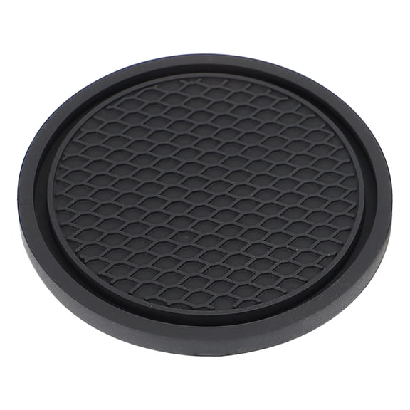 DECOMELODY 10Pcs Round Coasters Cup Pad Mat for Car Interior Spill Catching and Dust Prevention