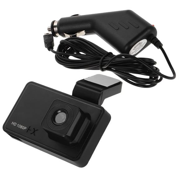 DECOMELODY 1Set Dash Cam for Cars with 1080P Recording 8.50X5.00X1.50Cm Black Plastic