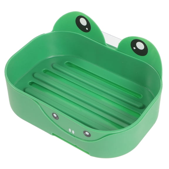 DECOMELODY 1Set Plastic Reptile Pet Rest Habitat Frog Molding Double Layer for Lizards Geckos 5.38X3.73X2.36in