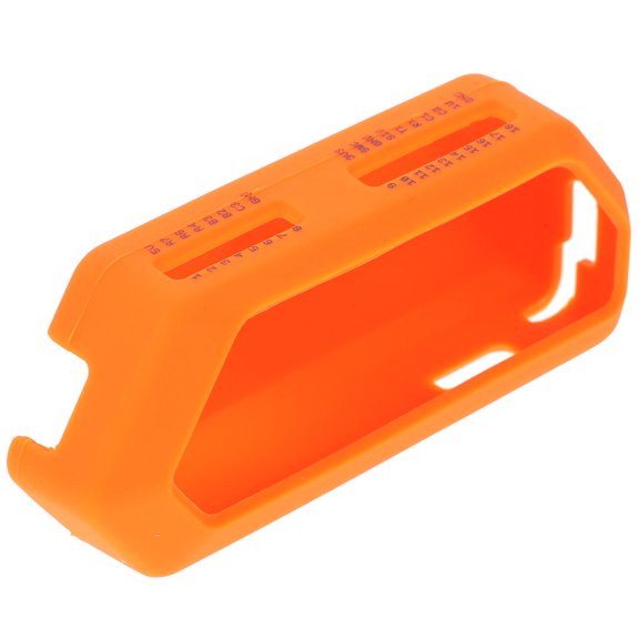 DECOMELODY 1Set Zero Case Orange Silicone Cover for Handheld Game Consoles Digital Pet Accessories 10.3X4.4X2.8in