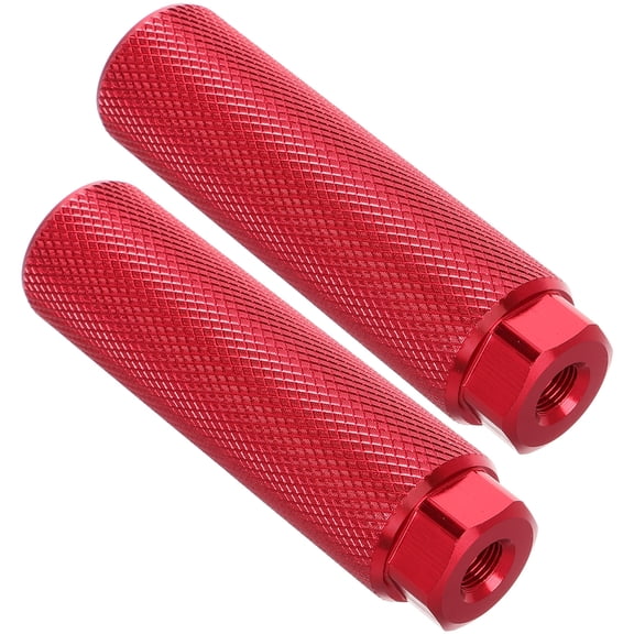 DECOMELODY 2Pcs 3.89X1.02X1.02in Aluminum Alloy Bike Rear Wheel Peg for Cycling Accessories
