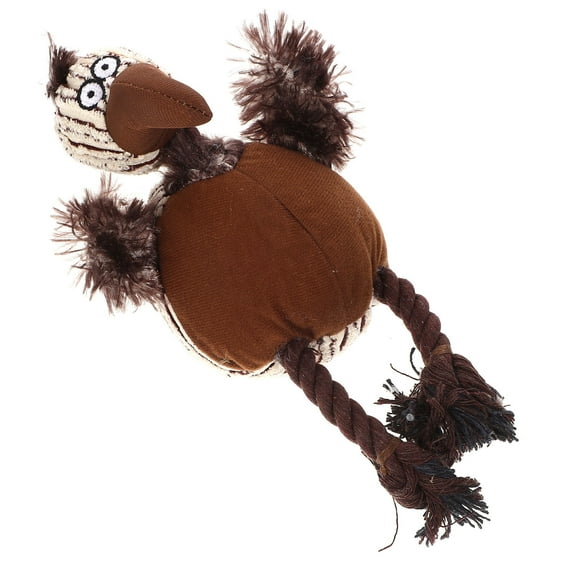 DECOMELODY Chew Toy for Dog Small Dog Chewing Toy Plush Bird Toy 1 Set 11.4X4.5X3.1in