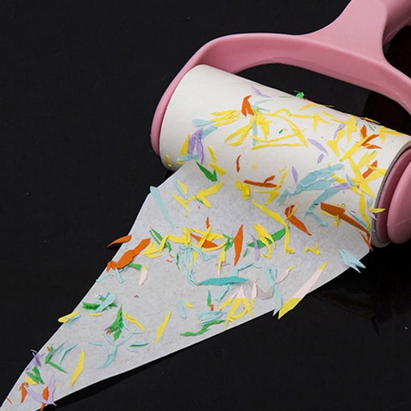 DECOMELODY Lint 10Pcs Lint Roller Refills Adhesive Tape For Pet Cleaning