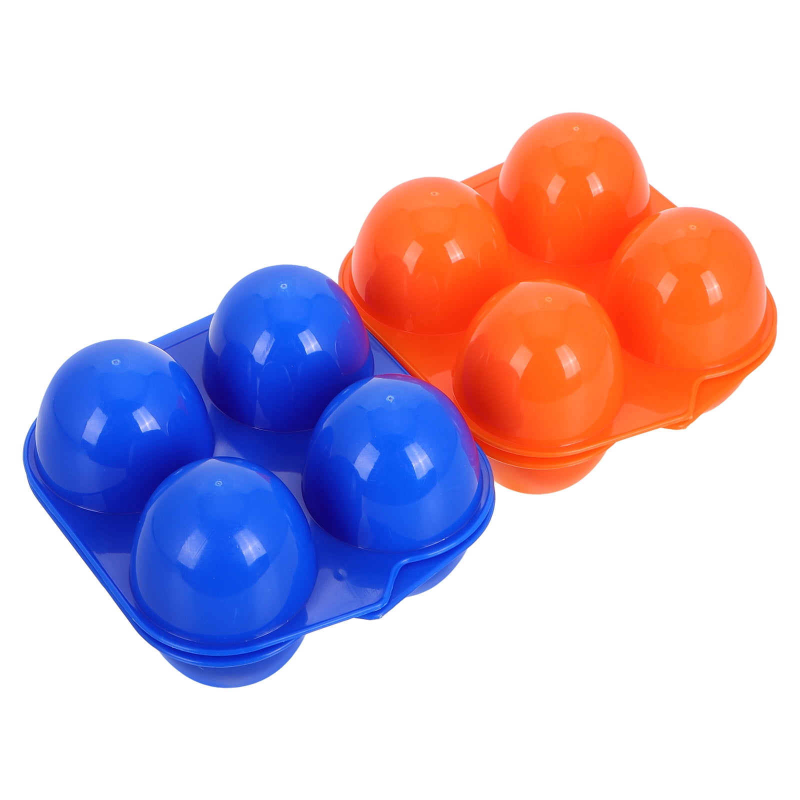 DECOMELODY Portable Egg Container 2Pcs Abs Material Shockproof ...