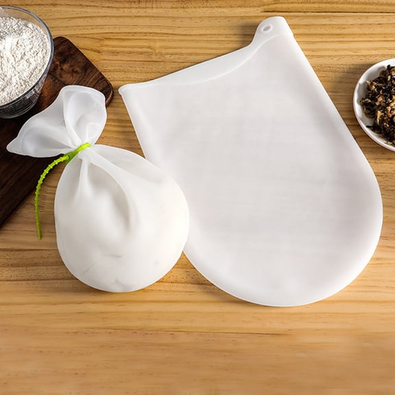 DECOMELODY Silicone Kneading Bags For Bread Making Marinating Freezing Boiling 2Pcs Set