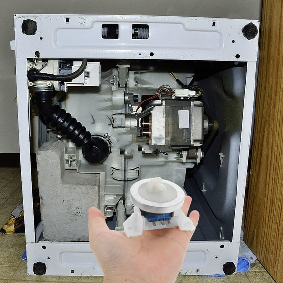 DECOMELODY Vacuum Pressure Switch 1Pack Water Level Control Detection For Washing Machine Maintenance 7.00X6.00X6.00Cm