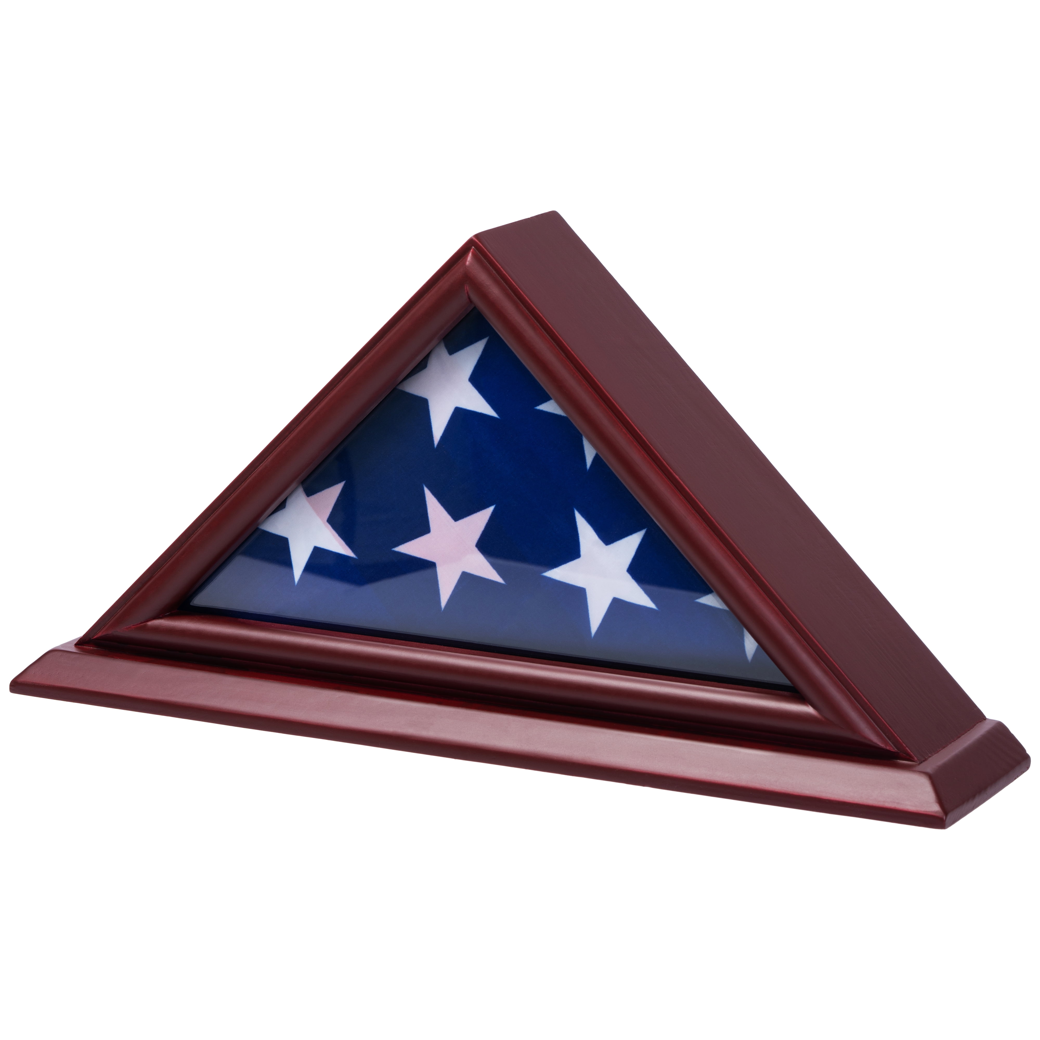 DECOMIL Flag Display Case con certificato Personalizza (Bandiera
