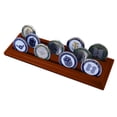 thumbnail image 1 of DECOMIL Military Collectible Challenge Coin Holder (Medium, 3 Rows) Solid Walnut, 1 of 4