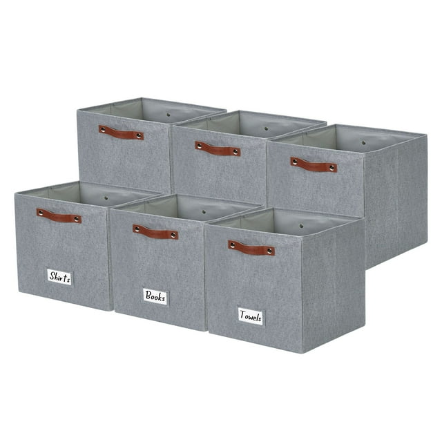 Cube Storage Bin, Cube Organizer Bin, Collapsible Storage Cube, Fabric Storage Cube