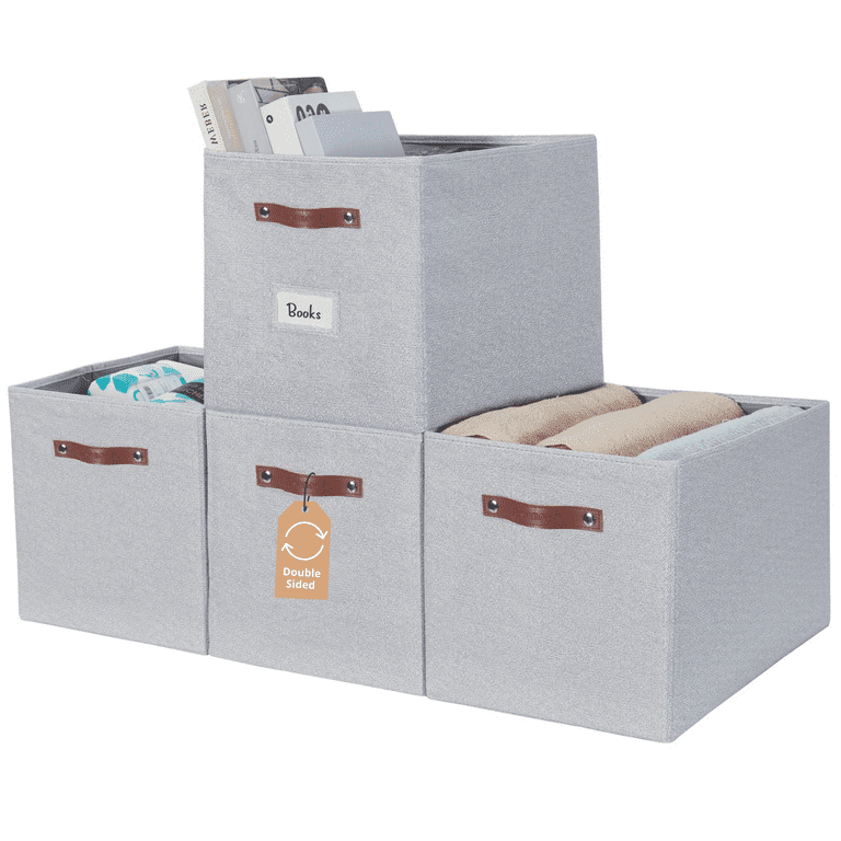 DECOMOMO Cube Folding Fabric Bins 13
