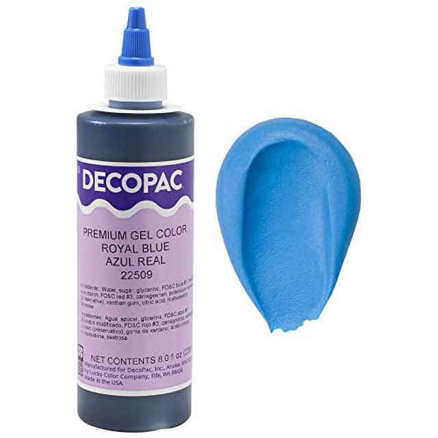 DECOPAC Premium Gel Food Color, Edible Coloring For Use with