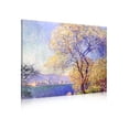 thumbnail image 1 of DECORARTS - Antibes Seen From the Salis Gardens, Claude Monet Art Reproduction. Giclee Canvas Prints Wall Art for Home Decor 20x16", 1 of 7