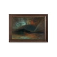 thumbnail image 1 of DECORARTS - Aurora Borealis by Frederic Edwin Church, Giclee Print on Canvas. Ready to Hang Framed Wall Art for Home and Office Decor. Total Size w/ Frame: 21x15, 1 of 7