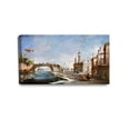 thumbnail image 1 of DECORARTS -Canal in Venice - Francesco Guardi. Classic Art Reproductions. Giclee Canvas Print for Wall Decor 32x18x1.5, 1 of 7