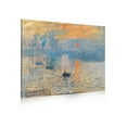 thumbnail image 1 of DECORARTS - Impression Sunrise, Claude Monet Art Reproduction. Giclee Canvas Prints Wall Art for Home Decor 20x16", 1 of 7