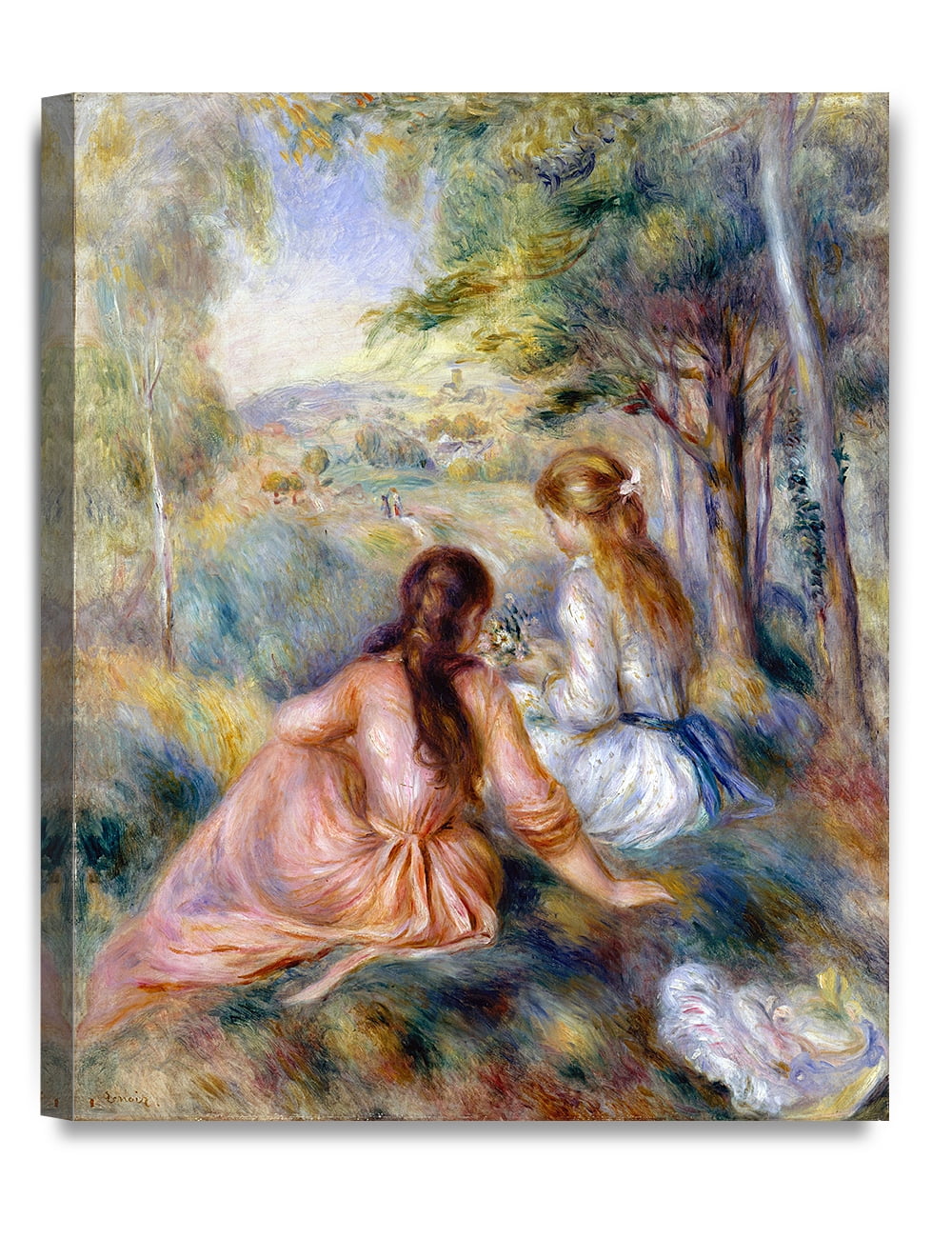 DECORARTS In the Meadow by PierreAuguste Renoir Giclee Canvas Prints