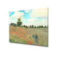 thumbnail image 1 of DECORARTS - Poppies at Argenteuil, 1873, Claude Monet Art Reproduction. Giclee Canvas Prints Wall Art for Home Decor 24x20", 1 of 7