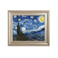 thumbnail image 1 of DECORARTS - Starry Night, Vincent Van Gogh Classic Art. Giclee Prints on Canvas with matching Museum Frame for Home Decor. 20x16", Total Size: 26x22", 1 of 6