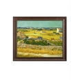thumbnail image 1 of DECORARTS - The Harvest - Vincent Van Gogh Giclee Prints w/ Antique Brown Frame for Wall Decor. Picture Size: 20x16", Total Size w/ Frame: 23x19", 1 of 7