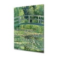 thumbnail image 1 of DECORARTS - The Japanese Bridge (The Water-Lily Pond), Claude Monet Art Reproduction. Giclee Canvas Prints Wall Art for Home Decor 20x16", 1 of 7