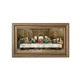 thumbnail image 1 of DECORARTS-The Last Supper by Leonardo da Vinci. Framed size: 30x18". Giclee Print, 1 of 7