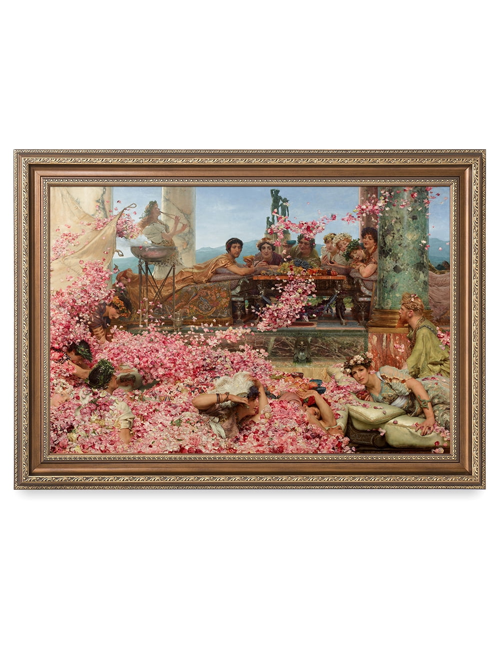 DECORARTS - The Roses of Heliogabalus by Lawrence Alma-Tadema. Oil ...