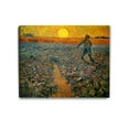 thumbnail image 1 of DECORARTS - The Sower, Vincent Van Gogh Reproductions. Giclee Canvas Print Wall Art for Home Wall Decor. 30x24x1.5, 1 of 6