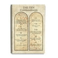 thumbnail image 1 of DECORARTS - The Ten Commandments Wall Decor (Catholic Church version). Giclee Print wall art for Home Decor and Wall Decor.18x12"x1.5", 1 of 7
