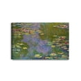 thumbnail image 1 of DECORARTS - Water Lilies Claude Monet Stretched Canvas Giclee Fine Art Print 24x16, 1 of 7