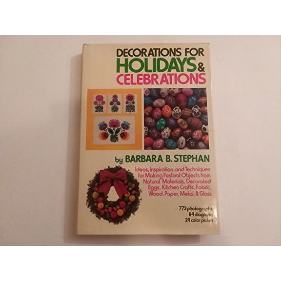 Pre-Owned Decorations for Holidays & Cel (Hardcover) 0517515938 9780517515938