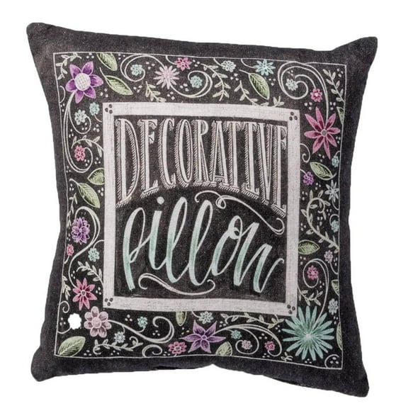 DECORATIVE PILLOW Colorful Throw Pillow 10" x 10", Primitives by Kathy