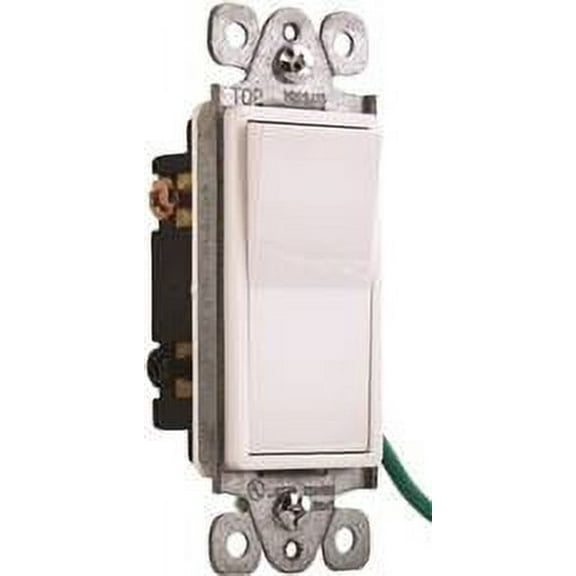 Preferred Industries GIDDS-2499643 Decorative Switch 4-Way 15A 120-277V (White)