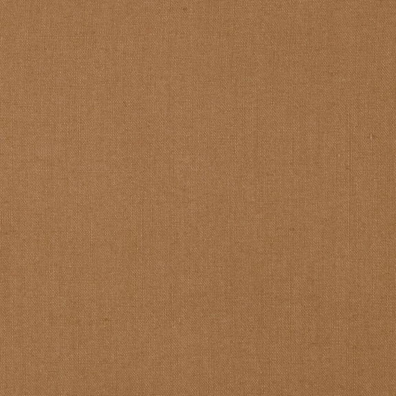 DECORATIVE SILK INC. BROADCLOTH COTTON POLYESTER BLEND FABRIC SOLID 60" WIDE BY THE YARD ( CAMEL )