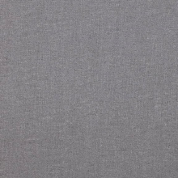 DECORATIVE SILK INC. BROADCLOTH COTTON POLYESTER BLEND FABRIC SOLID 60" WIDE BY THE YARD ( SILVER )
