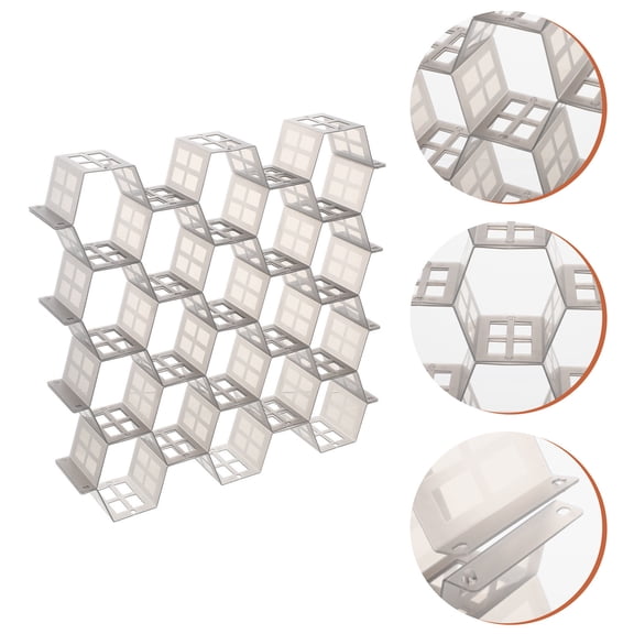 DECORNIJIA Clear Plastic Drawer Separators Closet Storage Organization 1 Set