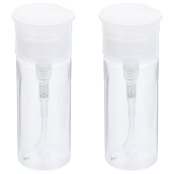DECORNIJIA Travel Size Liquid Containers Sub-packing Bottles Transparent 2Pcs