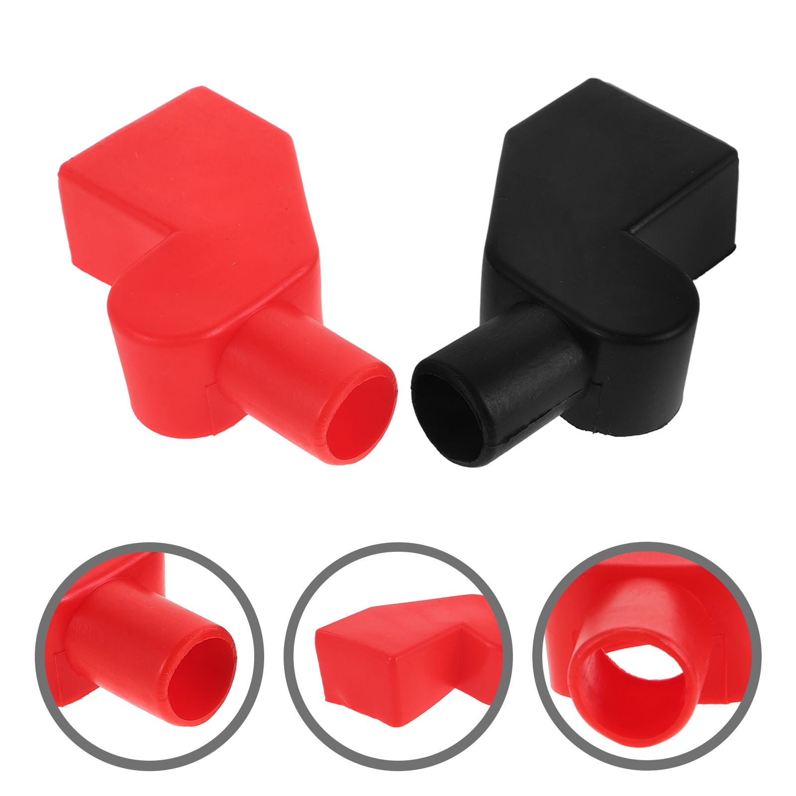 DECORNIJIA 2pcs Battery Terminal Protective Caps for Car and Boat ...