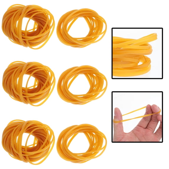 DECORNIJIA 580Pcs Strong Rubber Band Circular for Hair Tying and Christmas