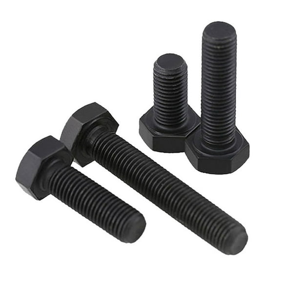 DECORNIJIA 60pcs Carbon Steel Hexagonal Reverse Thread Screws Tooth Socket Head Bolts For Precision Work Includes Each